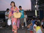 Vorbereitung zum Feuerwerk in Yokohama