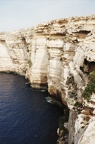 Steilküste am "Azure Window" auf Gozo