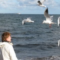 am Strand bei Glowe auf Rügen