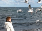 am Strand bei Glowe auf Rügen